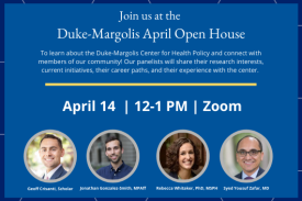 Image showing panelist for open house